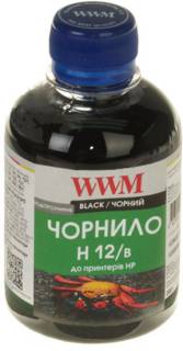 Чернило WWM HP №10/ 13/14/82 (Black) (H12/B) 200 г