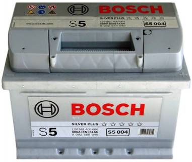 Аккумулятор Bosch S5 Silver Plus 61Ah 0092S50040