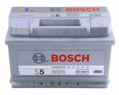 Аккумулятор Bosch S5 Silver Plus 74Ah 0092S50070