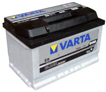 Аккумулятор Varta Black Dynamic 70Ah E9 5701440643122