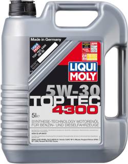 Масло LIQUI MOLY Top Tec 4300 5W-30 5л