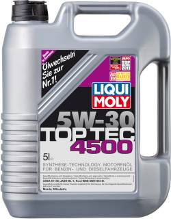 Масло LIQUI MOLY Top Tec 4500 5W-30 5л