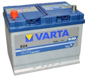 Аккумулятор Varta Blue Dynamic 70Ah E24 5704130633132