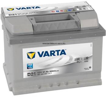 Аккумулятор Varta Silver Dynamic 61Ah D21 5614000603162