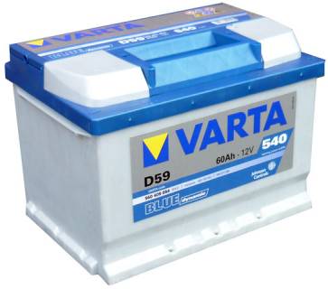 Аккумулятор Varta Blue Dynamic 60Ah D59 5604090543132