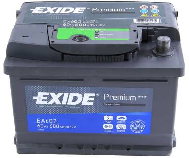Аккумулятор Exide Premium 60Ah EA602