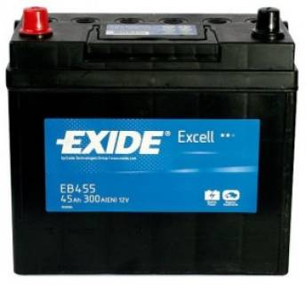Exide Excell 45Ah EB455