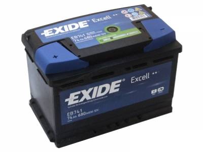 Аккумулятор Exide Excell 74Ah EB741