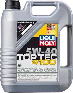 Масло LIQUI MOLY Top Tec 4100 5W-40 5л
