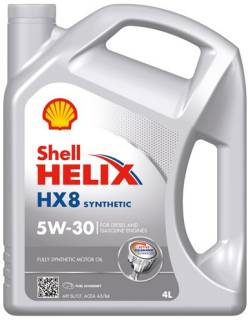 Масло SHELL Helix HX8 Synthetic 5W-30 4л