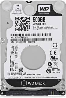 Накопитель Western Digital Black 500GB WD5000LPLX
