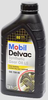 Exxon Mobil Mobil Delvac Synthetic Gear Oil 75W-90 LS Mobil Delvac Synthetic Gear Oil 75W-90 LS 1л