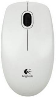 Мышка Logitech B100 Optical White USB 910-003360