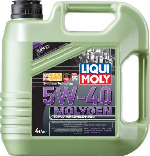 Масло LIQUI MOLY Molygen New Generation 5W-40 4л