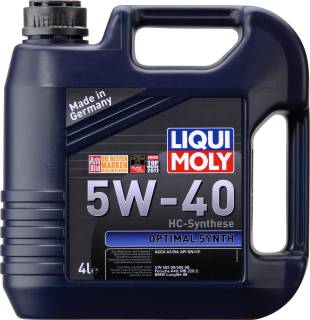 Масло LIQUI MOLY Optimal Synth 5W-40 4л