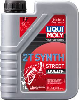 Масло LIQUI MOLY Motorbike 2T Synth Street Race 1л