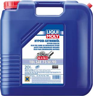 Масло LIQUI MOLY Hypoid-Getriebeoil TDL (GL-4/GL-5) 75W-90 20л