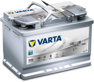 Аккумулятор Varta Silver Dynamic AGM 70Ah 096AGM E39 570901076D852