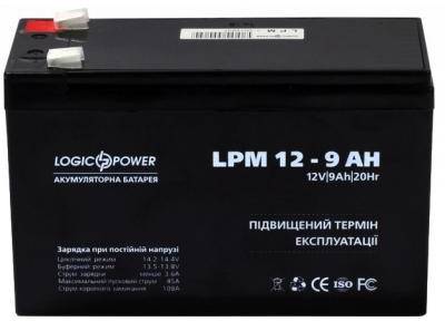 Аккумулятор LogicPower AGM LogicPower LPM 12 - 9.0AH LP3866
