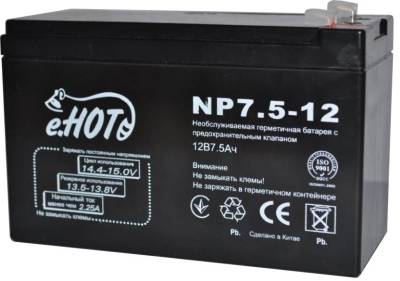 Аккумулятор Enot NP7.5-12
