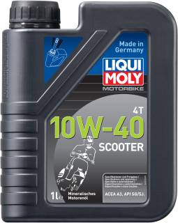 Масло LIQUI MOLY Motorbike 4T 10W-40 Scooter 1л