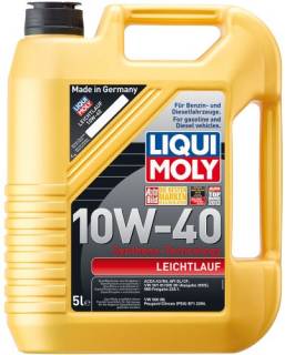 Масло LIQUI MOLY Leichtlauf 10W-40 5л (1310)