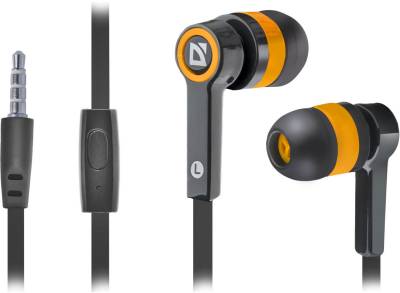 Наушники Defender Pulse 420 Black/Orange 63420