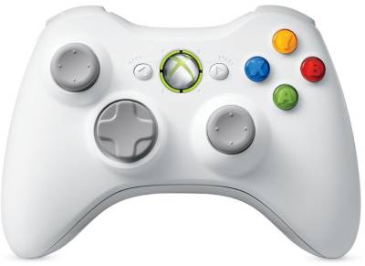Манипулятор Microsoft Xbox 360 Controller White 52A-00003
