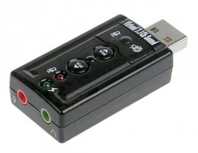 Аудиокарта Dynamode C-Media 108 USB 8(7.1) каналов 3D RTL USB-SOUND7