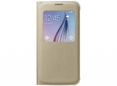 Samsung Galaxy S6 G920 SAMSUNG S View Cover Gold EF-CG920BFEGRU