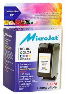 Картридж MicroJet HP DJ 930C/970C (C6578D) HC-06