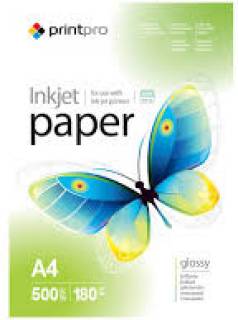 Фотобумага PrintPro PGE180500A4