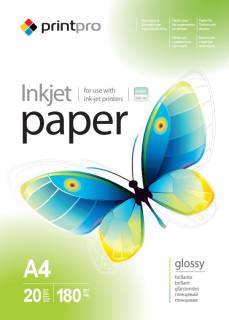 Фотобумага PrintPro PGE180020A4