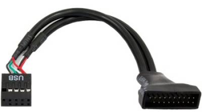 Кабель Chieftec Кабель-переходник 19PIN USB 3.0 to 9PIN USB2.0 Cable-USB3T2