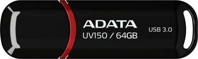 Флешка A-Data UV150 64GB Black  USB 3.0 AUV150-64G-RBK