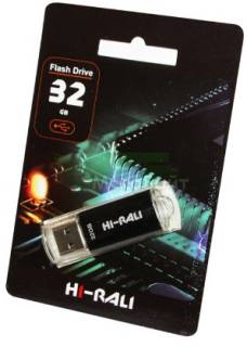 Флешка HI-RALI V-Cut series 32Gb Black USB 2.0 HI-32GBVCBK