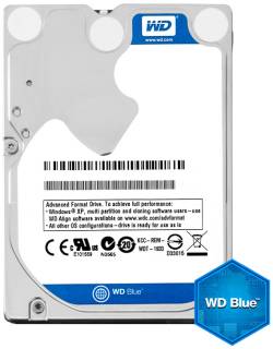 Накопитель Western Digital Blue 1TB 5400rpm 128MB WD10SPZX