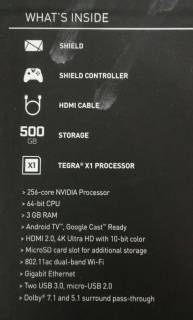 Медиаплеер Nvidia SHIELD PRO 500GB ANDROID TV 2015