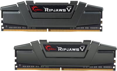 Память G.Skill RipjawsV GREY DDR4 16Gb (2x8Gb) 3200MHz CL16 Kit F4-3200C16D-16GVGB