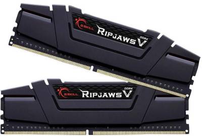 Память G.Skill RipjawsV DDR4 16Gb (2x8Gb) 3200MHz CL16 Kit F4-3200C16D-16GVKB