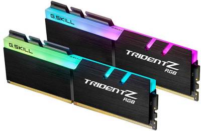 Память G.Skill Trident Z RGB DDR4 16Gb (2x8Gb) 3200MHz CL16 Kit F4-3200C16D-16GTZR
