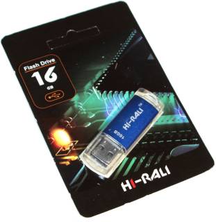 Флеш-память USB HI-RALI Rocket series 16Gb Blue USB 2.0 HI-16GBVCBL