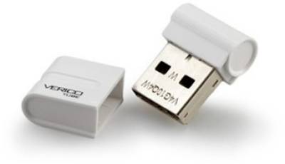 Флешка Verico Tube 4Gb White USB 2.0 1UDOV-P8WE43-NN