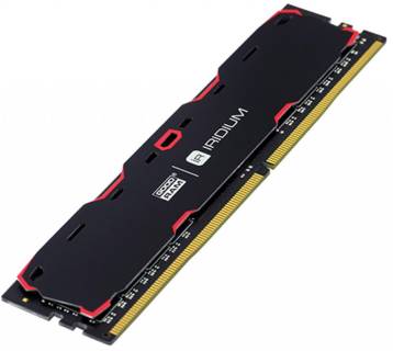 Оперативная память Goodram Iridium Black DDR4 8Gb 2400MHz CL15 IR-2400D464L15S/8G