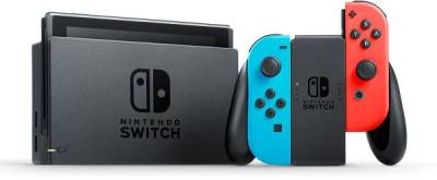 Консоль NINTENDO Switch with Neon Red Joy-Con + Neon Blue Joy-Con Controllers