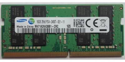 Память Samsung So-Dimm Original DDR4 16Gb 2400MHz CL15 M471A2K43BB1-CRC