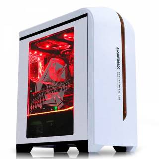 Корпус GAMEMAX H601 White H601WB