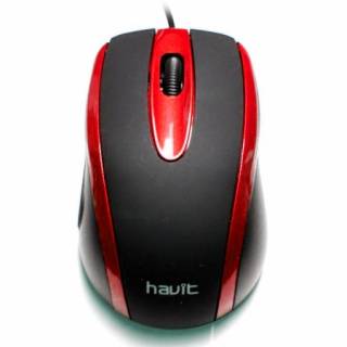 Мышка HAVIT HV-MS753 USB, black/red