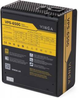 Блок питания Vinga 650W VPS-650G