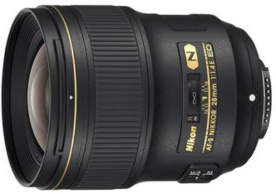 Объектив Nikon 28mm f/1.4E ED AF-S JAA140DA